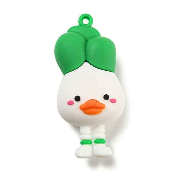 Cartoon PVC Plastic Big Pendants