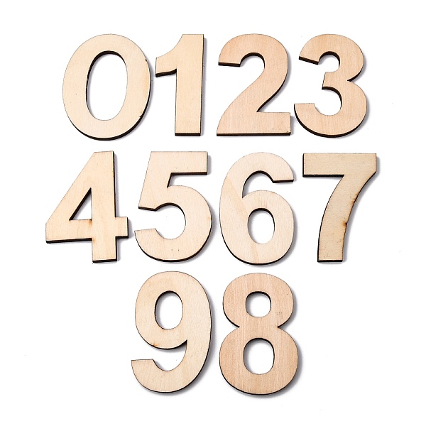 

PandaHall CREATCABIN 2 Sets 2 Styles Chinese Cherry Wood Letter A~Z and Number 0~9, Children Training Aid, BurlyWood, 1set/style Wood Orange
