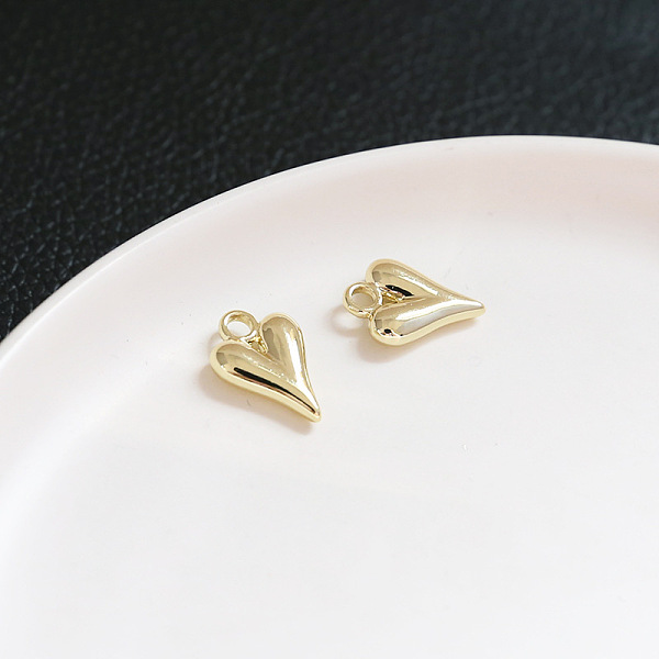 

PandaHall Alloy Pendants, Heart, 16x11mm Alloy Heart