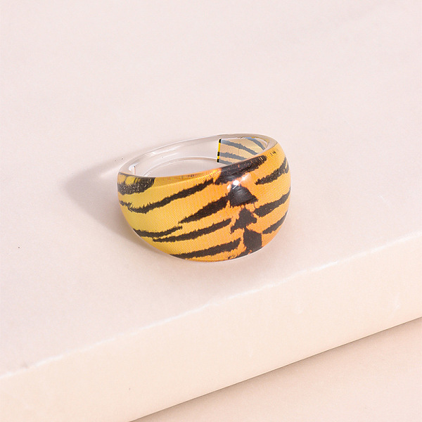 Acrylic Finger Rings - image