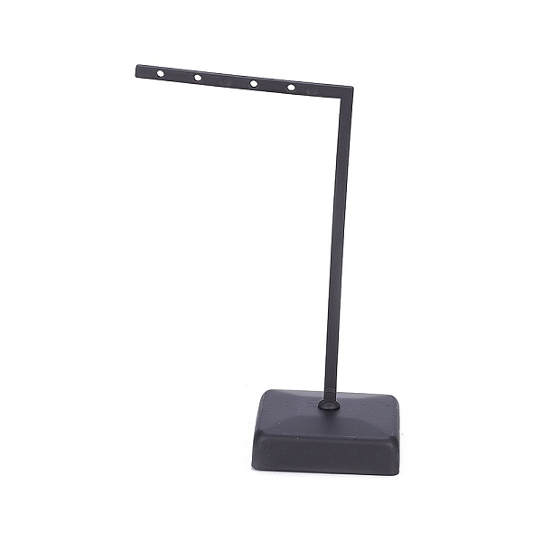 

PandaHall Iron Earring Displays, Jewelry Display Rack, Jewelry Tree Stand, Gunmetal, 7x12.2cm Iron