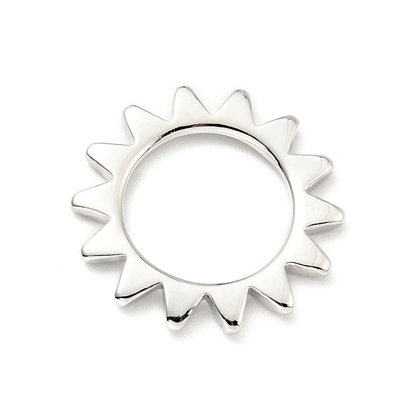 

PandaHall Brass Pendants, Cadmium Free & Lead Free, Sun, Platinum, 17x1.5mm Brass Sun