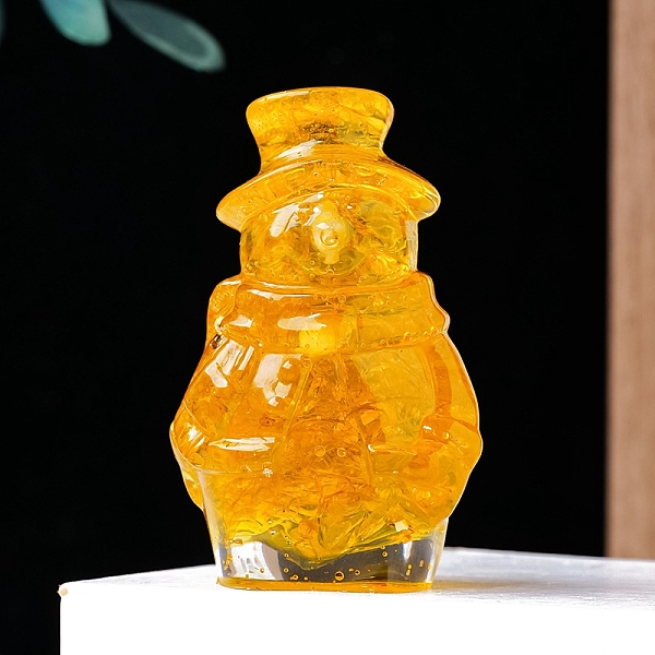 Resin Snowman Displ… - image