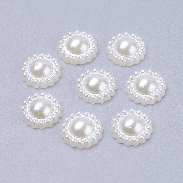 10.5 Mm Girasole Acrilico Perle Cabochon Flatback Per La Realizzazione Di Braccialetti