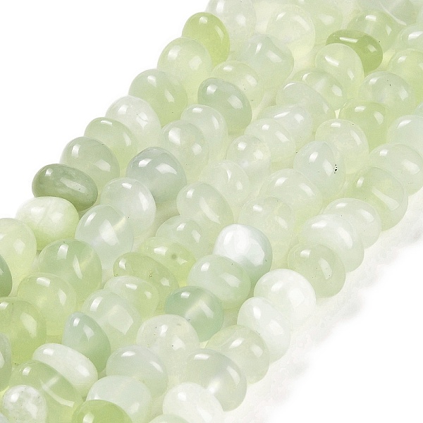 

PandaHall Natural New Jade Beads Strands, Nuggets, Tumbled Stone, 4~9x8~11.5x7~10mm, Hole: 1mm, about 54~58pcs/strand, 15.12~15.35 inch...
