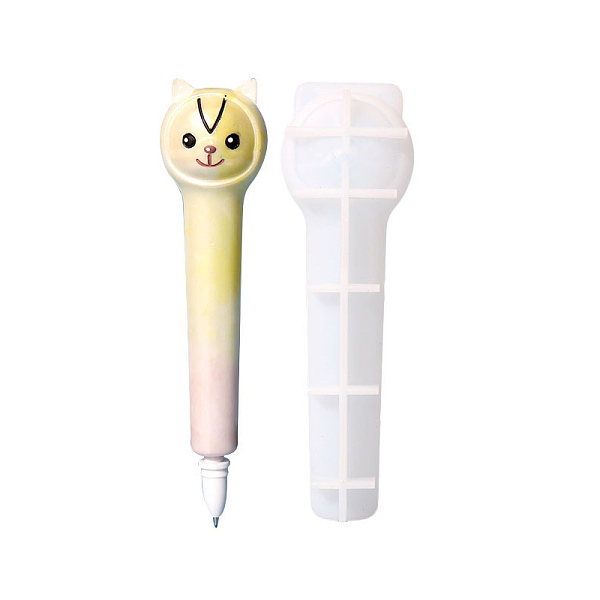 Stampi in silicone per penna a sfera fai da te shiba inu dog