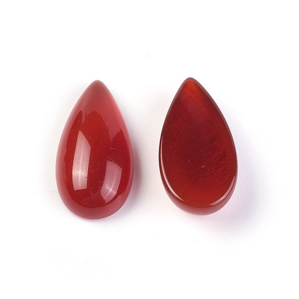 

PandaHall Natural Carnelian Cabochons, teardrop, 19.5x10x5mm Carnelian Teardrop