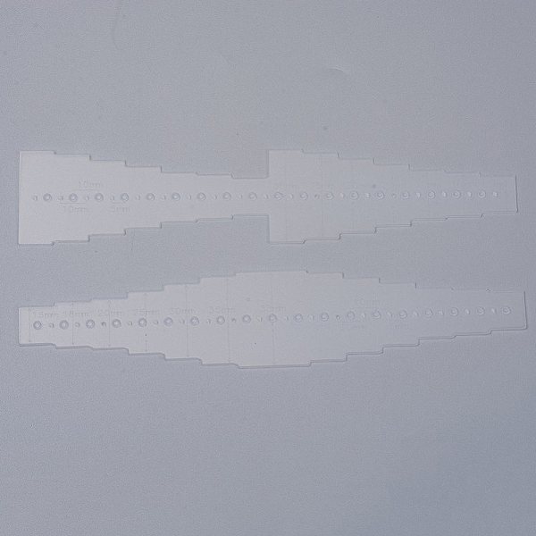 PVC Plastic Belt Hole Templates