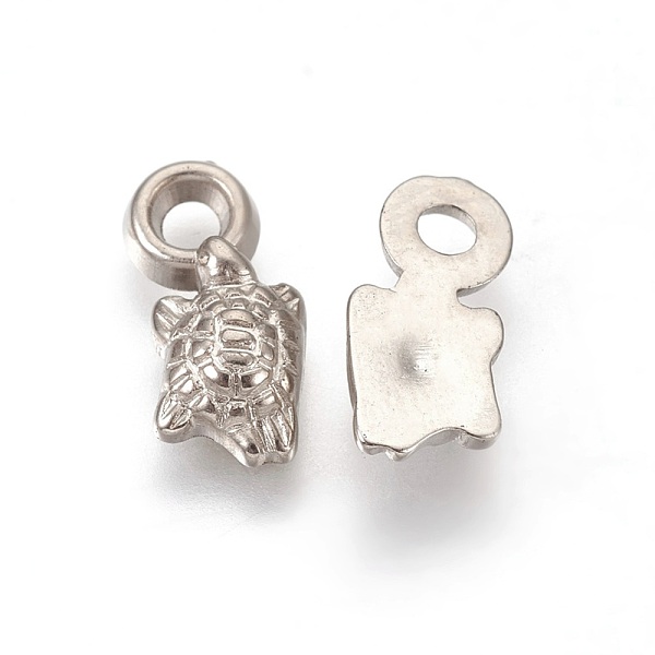 

PandaHall CCB Plastic Charms, Tortoise, Platinum, 11x5x2mm, Hole: 1.5mm Plastic Tortoise