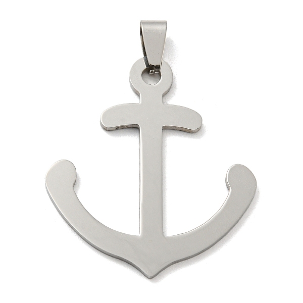 

PandaHall 304 Stainless Steel Pendants, Helm, Stainless Steel Color, 40x35x1.5mm, Hole: 9x4mm 304 Stainless Steel Anchor & Helm