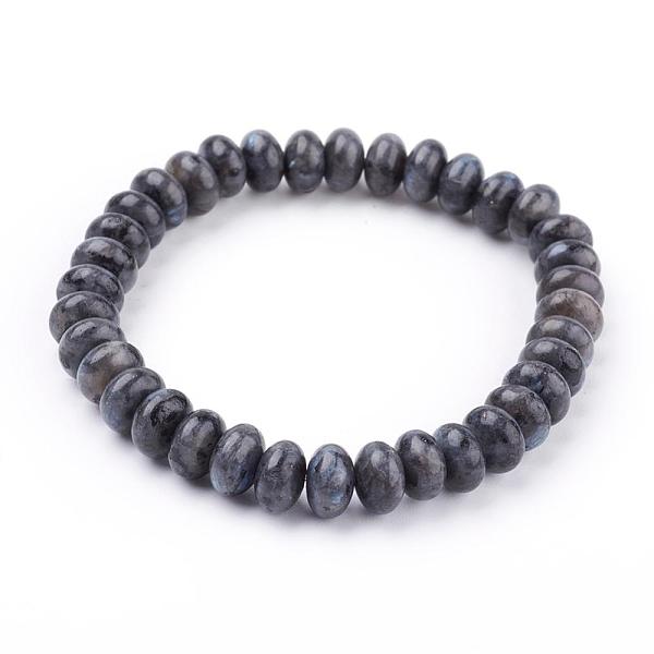 

PandaHall Natural Labradorite Beads Stretch Bracelets, 2 inch(52mm) Labradorite