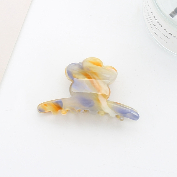 

PandaHall Cute Flower Cellulose Acetate Large Claw Hair Clips, Hair Accessories for Girls Women, Lilac, 35x60x33mm Cellulose Acetate Flower..., Purple