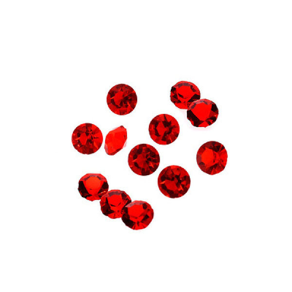 

PandaHall Glass Rhinestone Cabochons, DIY Accessories for Jewelry Pendant Making, Birthstone Color Style Rhinestone, Diamond Shape, Siam..., Red