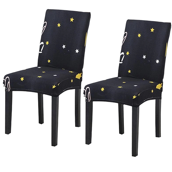 Housse de chaise en polyester extensible