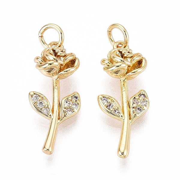 Brass Micro Pave Cu… - image