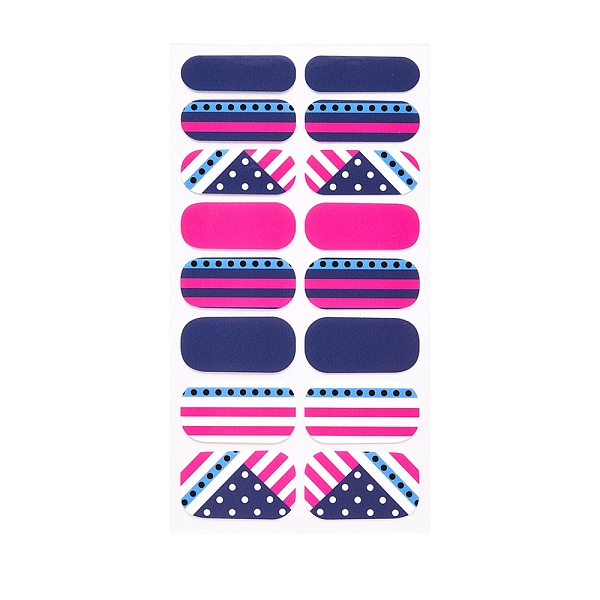 

PandaHall Full Wrap Fruit Nail Stickers, Self-Adhesive Geometry Nail Art Decal Strips, for Women Girls DIY Nail Art Decoration, Colorful...