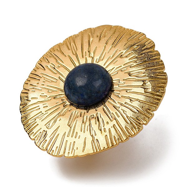 Round Natural Lapis… - image