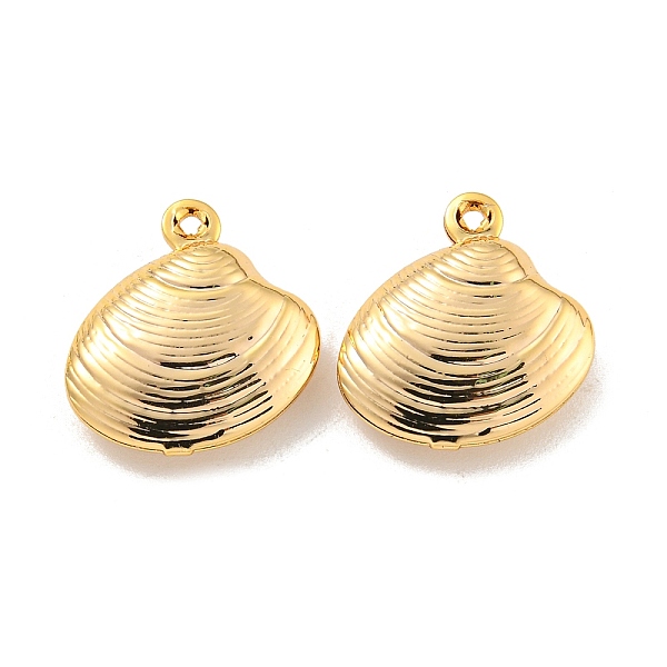 

PandaHall Brass Pendants, Real 18K Gold Plated , Shell Shape, 13.5x4.5mm, Hole: 1mm Brass Shell Shape Gold