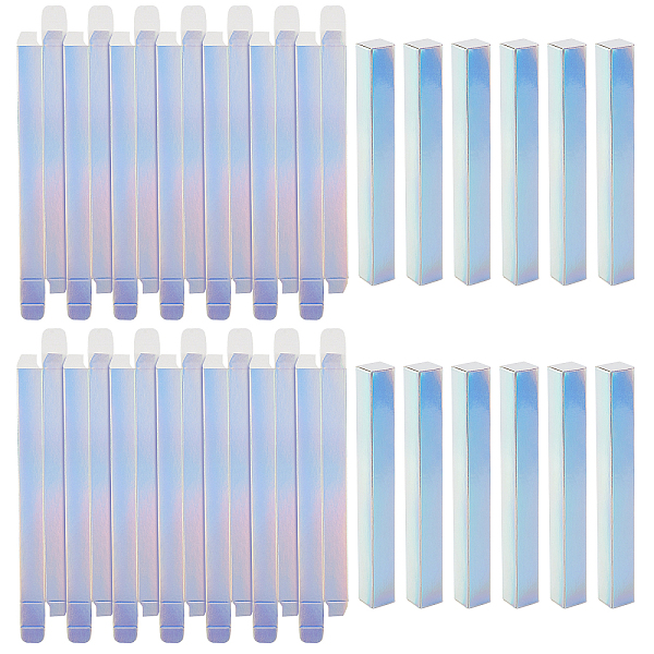 

PandaHall 50 Pcs Empty Lip Gloss Boxes, Foldable Paper Eyeliner Package Boxes Makeup Sample Wrapping Boxes for Cosmetics Gifts Business...