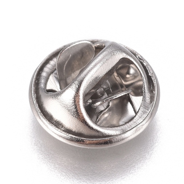 

PandaHall 304 Stainless Steel Brooch Findings, Tie Tack Pin, Badge Lapel Pin Back Butterfly Clutches, Stainless Steel Color, 11.5x5.5mm...
