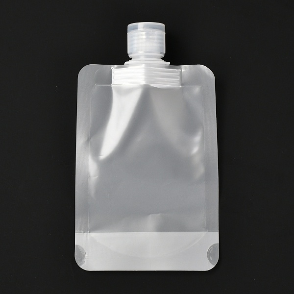 

PandaHall PET Plastic Travel Bags, Matte Style Empty Refillable Bags, Rectangle with Caps, for Cosmetics, Clear, 15.5cm, Capacity: 100ml...