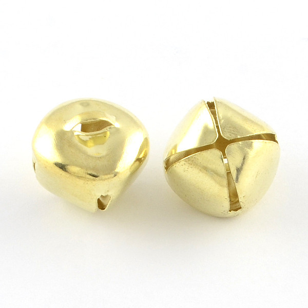 

PandaHall Iron Bell Charms, Golden, 7x6x6mm, Hole: 3x1mm Iron Bell