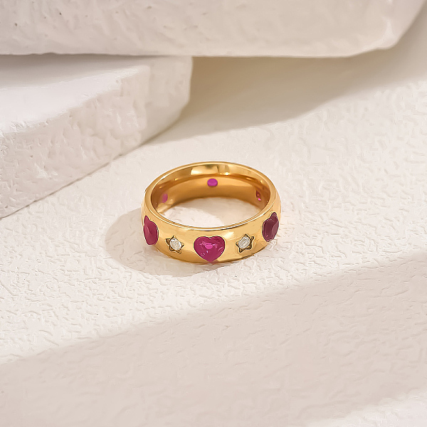 Bagues en laiton avec micro pavé de zircons cubiques pour femmes