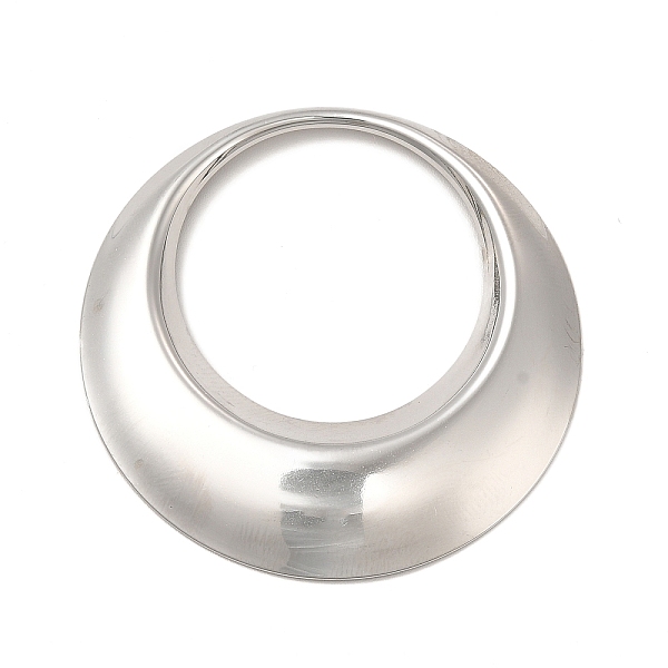 

PandaHall 304 Stainless Steel Pendants, Round Ring, Stainless Steel Color, 41.5x4mm, Hole: 27mm 304 Stainless Steel Ring