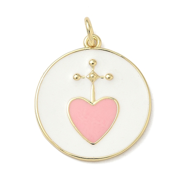Brass Enamel Pendan… - image