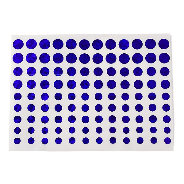 

PandaHall Self-Adhesive Paper Gift Tag Stickers, for Party, Decorative Presents, Round, Dark Blue, 205x150x0.01mm Paper Round