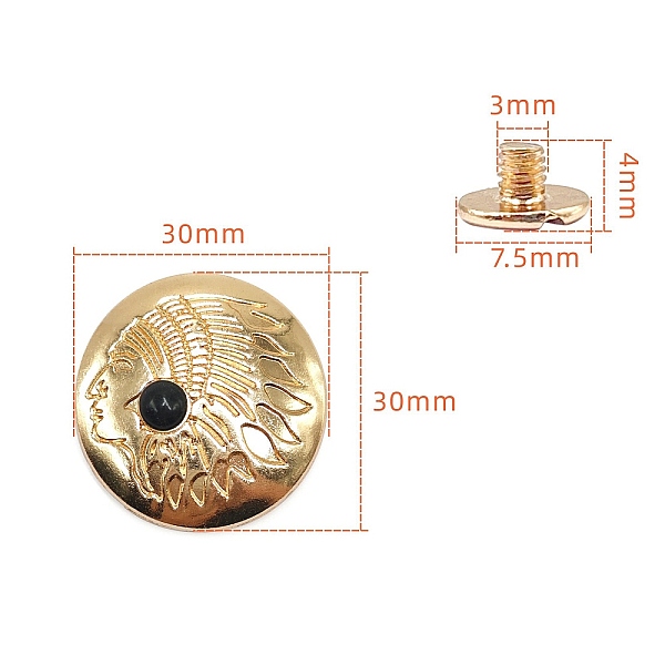 Alloy Decorative Bu… - image