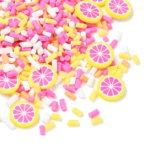 Mélange de vermicelles en pâte polymère fait main