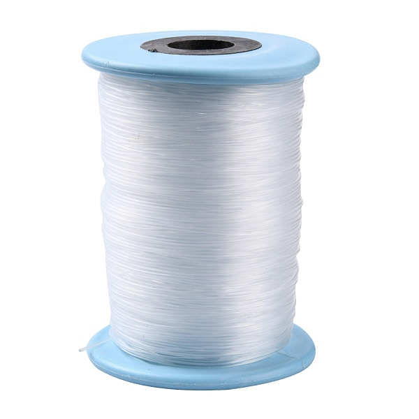 

PandaHall Nylon Wire, Fishing Line, Beading Thread, Clear, 1.0mm, about 196.85 yards(180m)/roll Nylon Clear