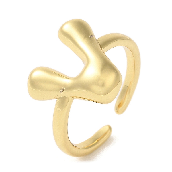 Brass Open Cuff Rin… - image