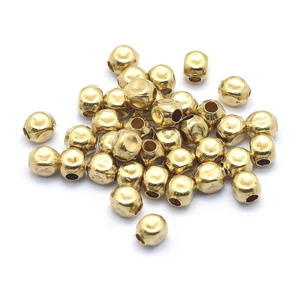 

PandaHall Brass Crimp Beads, Lead Free & Cadmium Free & Nickel Free, Cube, Raw(Unplated), 3.5x3mm, Hole: 1.5mm Brass Cube
