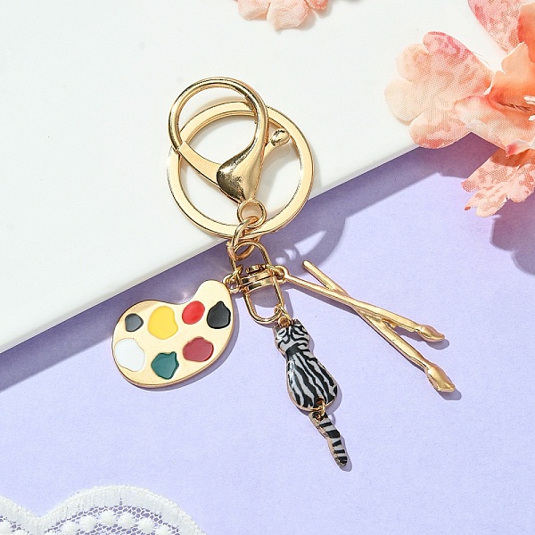 Alloy Enamel Keycha… - image