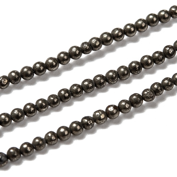 Natural Pyrite Bead… - image