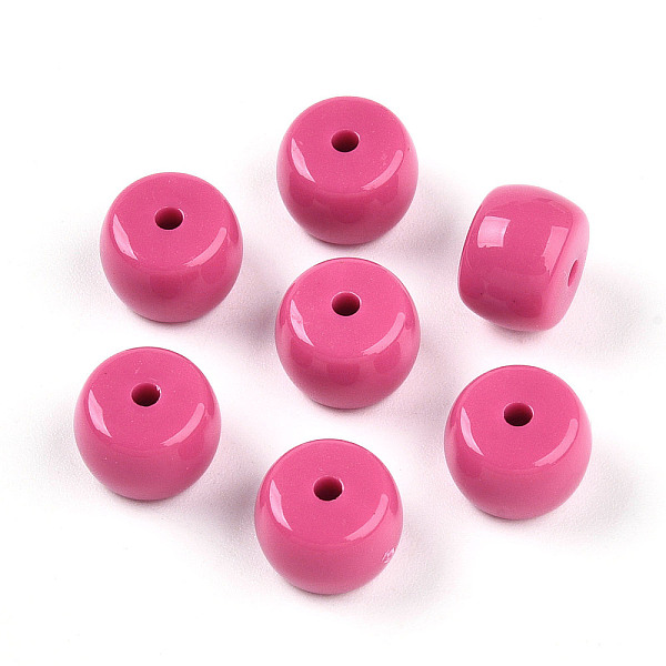 Opaque Acrylic Beads - image