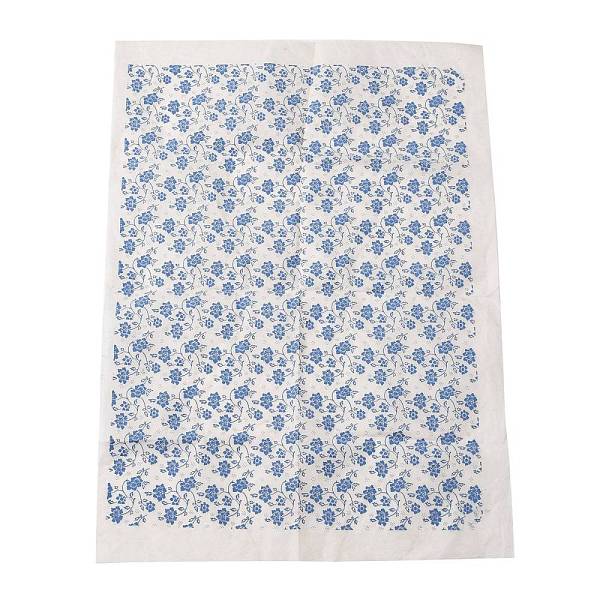 

PandaHall Paper Ceramic Decals, Pottery Ceramics Clay Transfer Paper, Underglaze Flower Paper, Blue and White Porcelain Style, Peony Pattern...