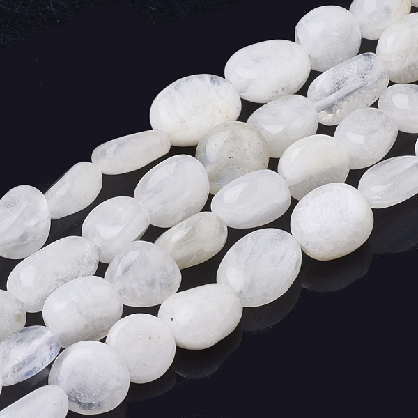 

PandaHall Natural Rainbow Moonstone Beads Strands, Tumbled Stone, Nuggets, 5~15x7~8x3~7mm, Hole: 1mm, about 45pcs/strand, 15.35 inch Rainbow...