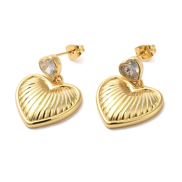 Heart Brass With Cu… - image