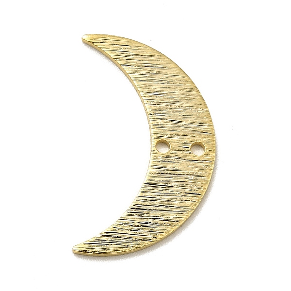 

PandaHall Brass Connector Charms, Moon Links, Long-Lasting Plated, Cadmium Free & Lead Free, Real 24K Gold Plated, 21.5x12.5x0.8mm, Hole...
