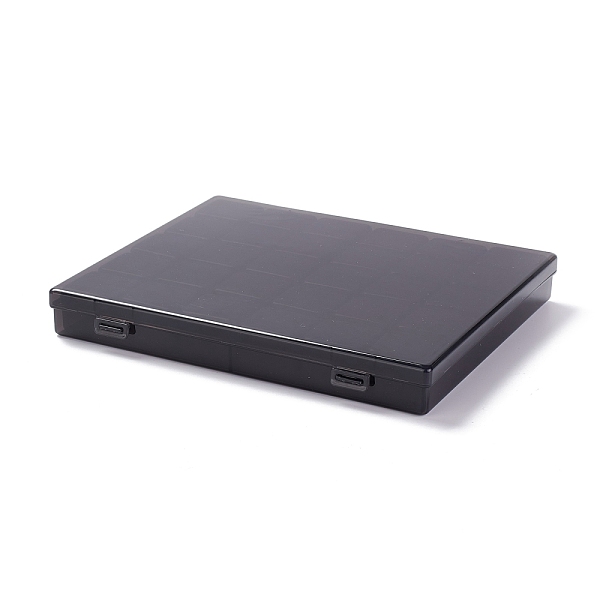 

PandaHall Plastic Box, Rectangle, Black, 10.6x21x2.7cm Plastic Rectangle Black