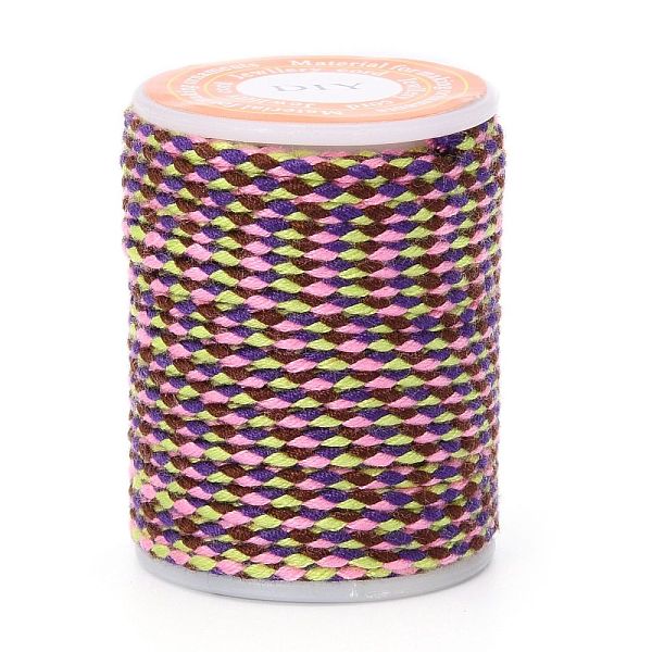 PandaHall 4-Ply Polycotton Cord, Handmade Macrame Cotton Rope, for String Wall Hangings Plant Hanger, DIY Craft String Knitting, Colorful...