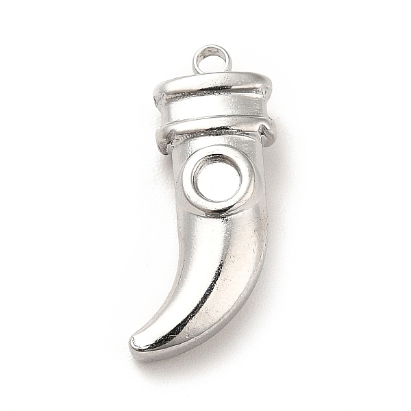 

PandaHall 304 Stainless Steel Pendant Cabochons Settings, Dagger Shape, Stainless Steel Color, Tray: 2.5mm, 19.5x9.5x4mm, Hole: 1.5mm 304...