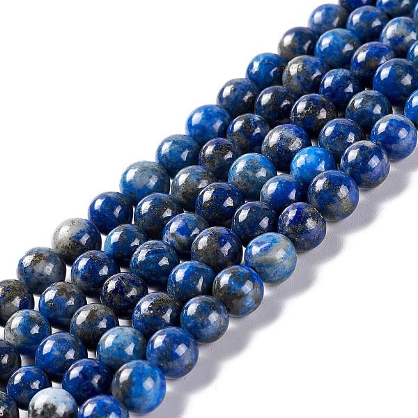 

PandaHall Natural Lapis Lazuli Round Bead Strands, 6mm, Hole: 1mm, about 62pcs/strand, 15.5 inch Lapis Lazuli Round