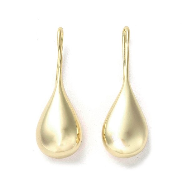 

PandaHall Brass Dangle Earrings, Teardrop, Golden, 34x11x10mm Brass Teardrop