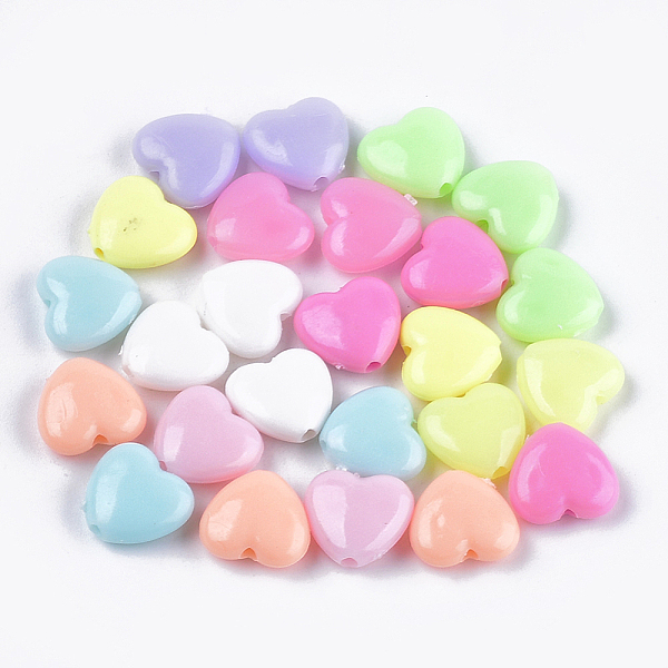 Opaque Acrylic Beads