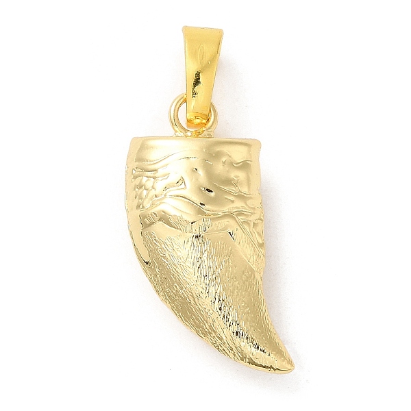 

PandaHall Brass Pendants, Long-Lasting Plated, Lead Free & Cadmium Free, Scabbard Charm, Real 18K Gold Plated, 25x13x6.5mm, Hole: 8x5mm...