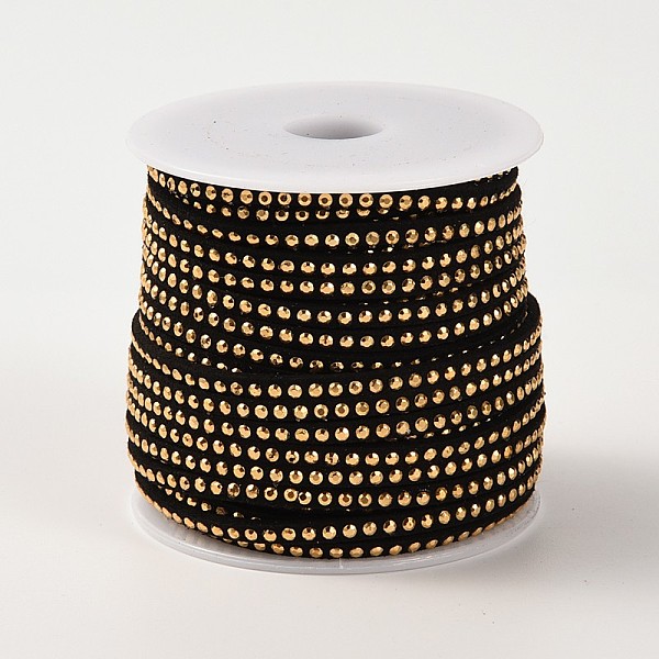 Rivet Faux Suede Cord